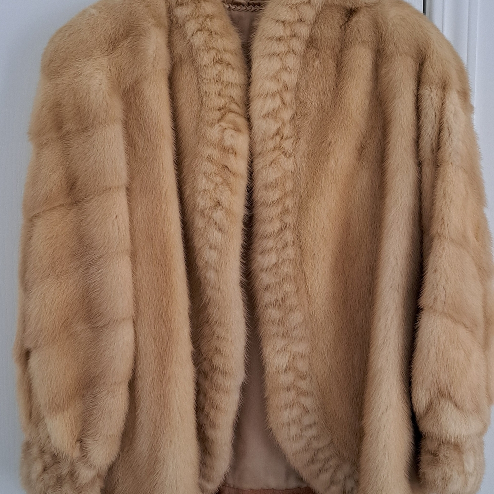 Vintage Fox Mink Fur Coat